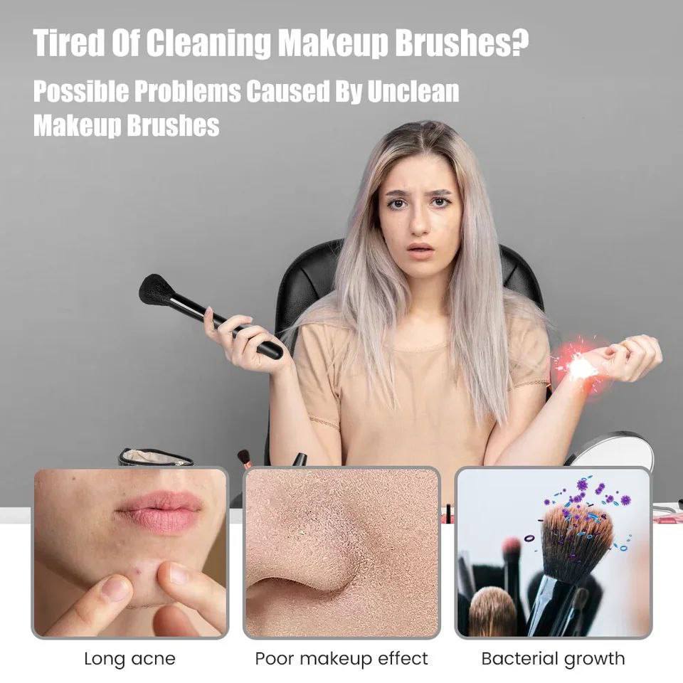 Máquina limpiadora de brochas